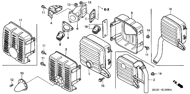 E-16 Глушитель